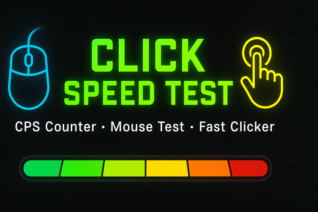 How Does the Click Speed Test Measure Clicks Per Second with Accuracy?