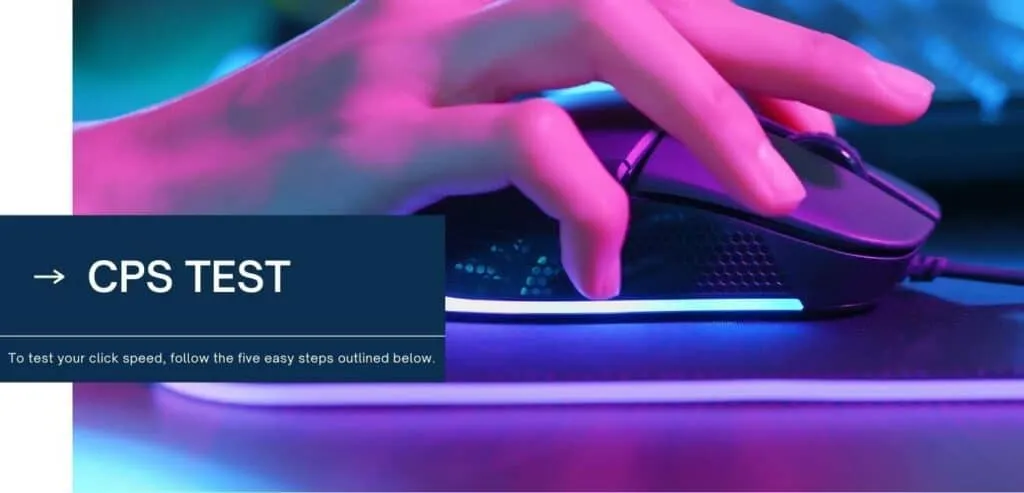 Is the Click Speed Test suitable for professional gaming practice?